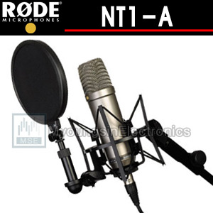 [RODE NT1-A] RODE 콘덴서마이크 신형패키지 저렴한 가격대 퀄리티가 뛰어나고 검증된 모델 NT1A/NT1/쇼크마마운트/팝필터/케이블 포함