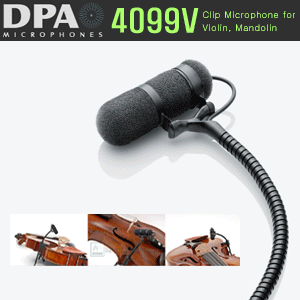 DPA 4099V 바이올린 마이크/4099V Clip Microphone/악기용/연주용/녹음/현악기/4099/당일배송