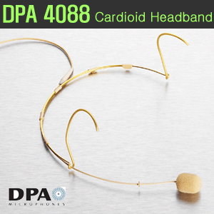 DPA 4088 Cardioid Headband 무선마이크용 헤드 마이크/콘서트/뮤지컬/보컬용/회의용/헤드마이크/당일배송