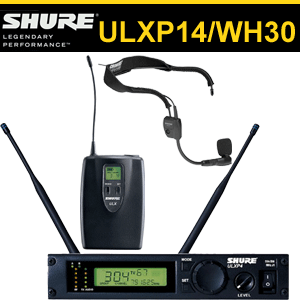[SHURE 정품 ULXP14/WH30]900Mhz대역 슈어 무선마이크/고급무선마이크/헤드셋 마이크/바디팩/밸트팩 핀마이크/행사 강의 보컬용마이크/ULXP4/ULX1/WH30/삼아무역 정품