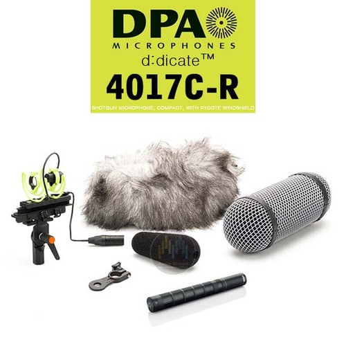 DPA 4017C-R 샷건마이크 세트/스피치/인터뷰/콘덴서
